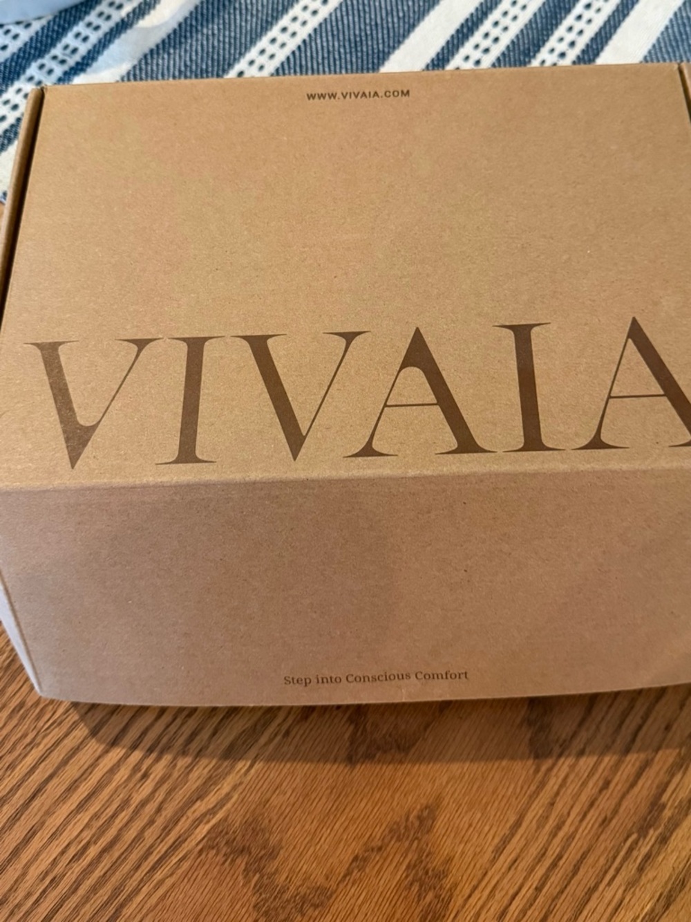 Vivaia Women’s Sandals (Kiara) Golden Almond. Size 5.5 - 6.